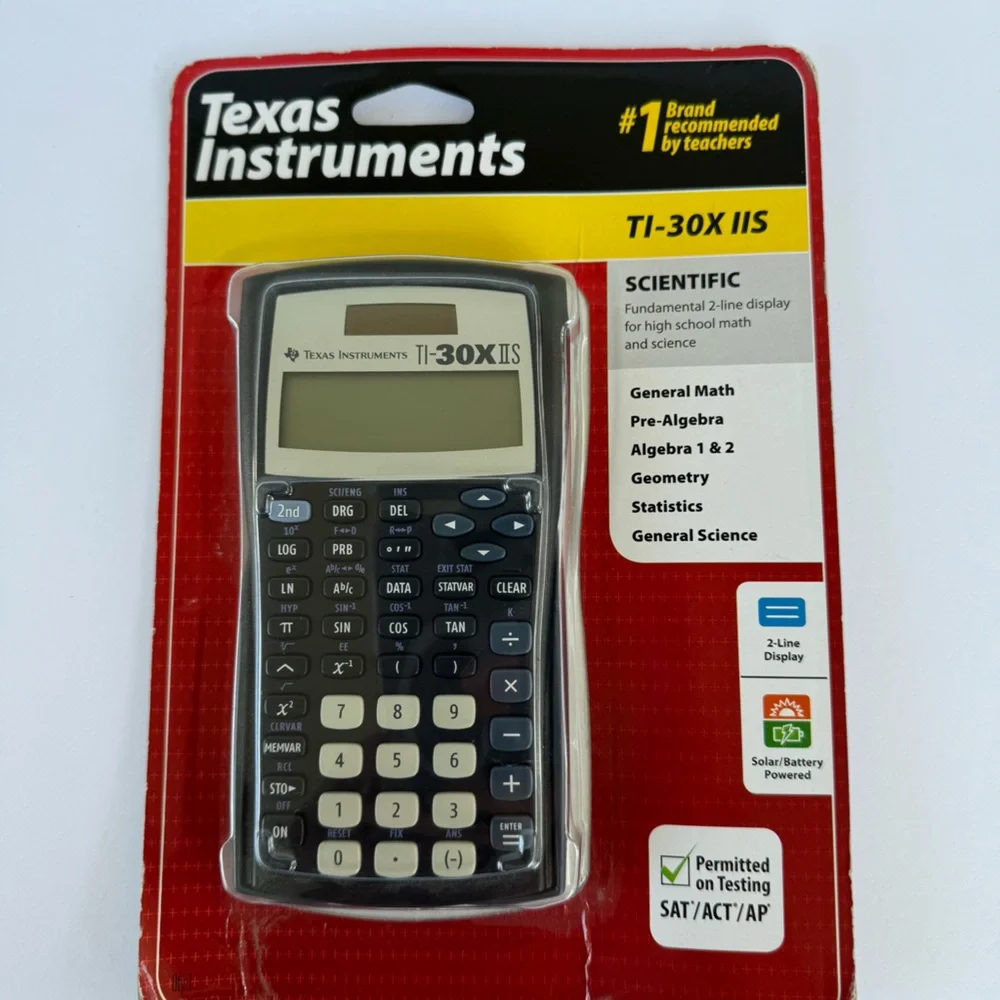 Texas Instruments TI-30XIIS general Math - Picture 4 of 4